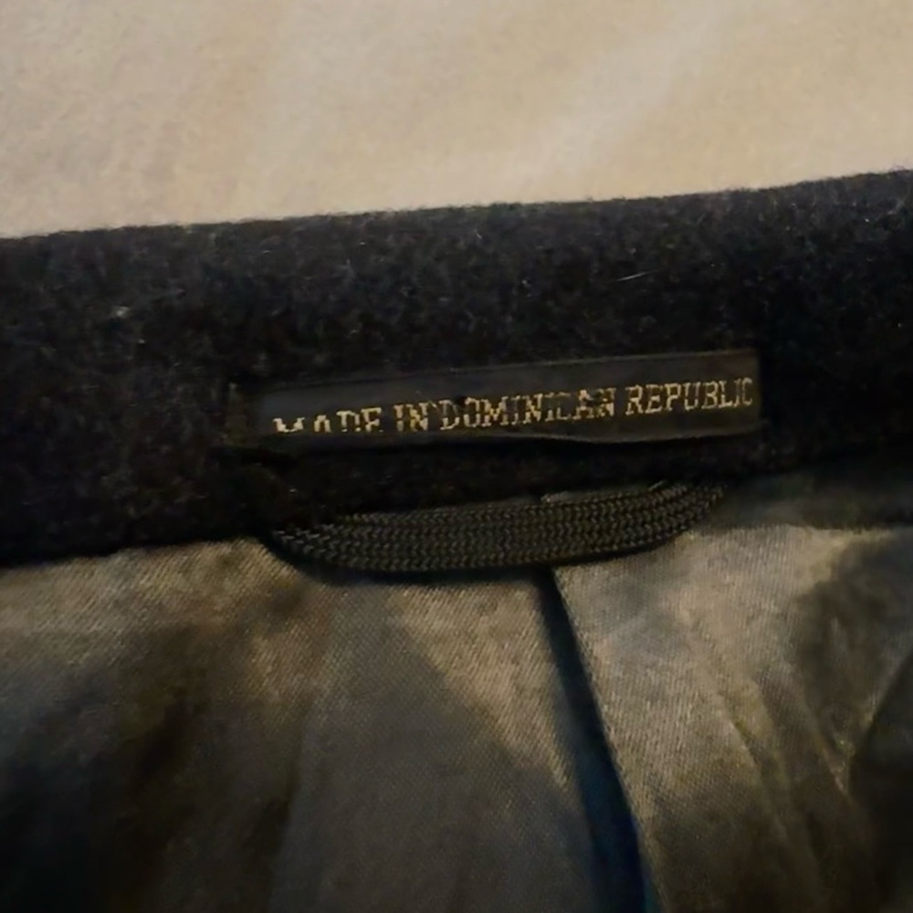 Vintage Bill Blass Men’s Wool Overcoat - Picture 6 of 8